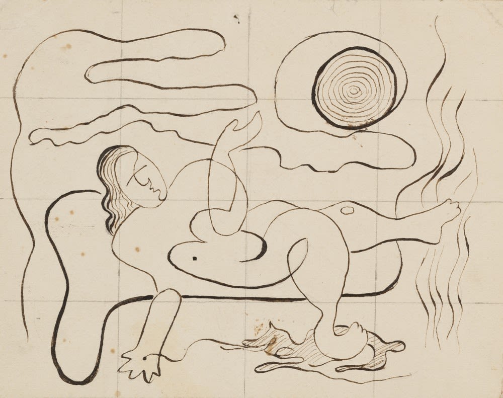 Skitse til La Reve, 1932. © Kernn-Larsen / BONO.